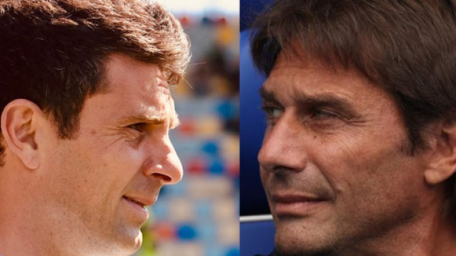 Thiago Motta, allenatore del Bologna. Foto &copy; Bologna FC. Antonio Conte. Foto &copy; Instagram/Conte