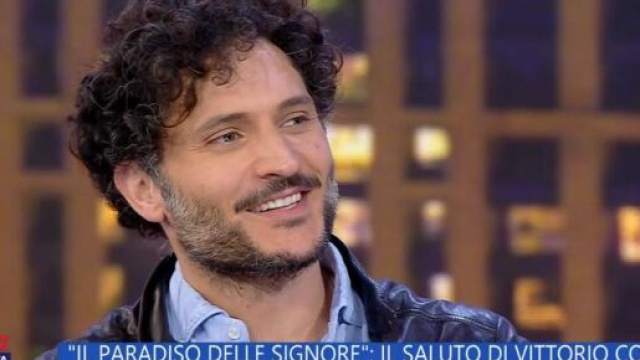 In foto Alessandro Tersigni, screenshot &copy; Rai 1.