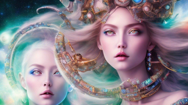 Segno zodiacale dei Gemelli - &copy; Foto Bing IA