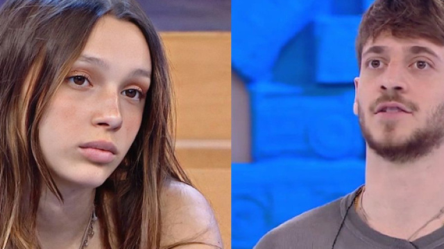 Gli allievi Sarah e Holden - screenshot &copy; Canale 5.