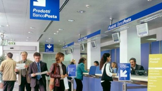 In foto un ufficio postale di &copy; Poste Italiane.