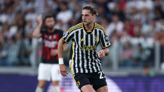 Adrien Rabiot con la maglia della Juventus &copy; Instagram