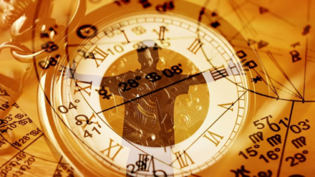 Orologio e simboli astrologici - Immagine di &copy; Pixabay.