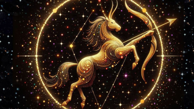 Segno zodiacale del Sagittario - &copy; Foto Bing IA