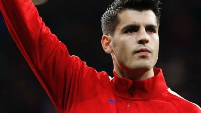 Alvaro Morata, attaccante dell'Atletico Madrid. Foto &copy; X/Morata
