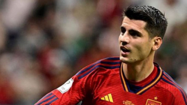 Alvaro Morata con la maglia della Spagna &copy; Profilo Instagram alvaromorata