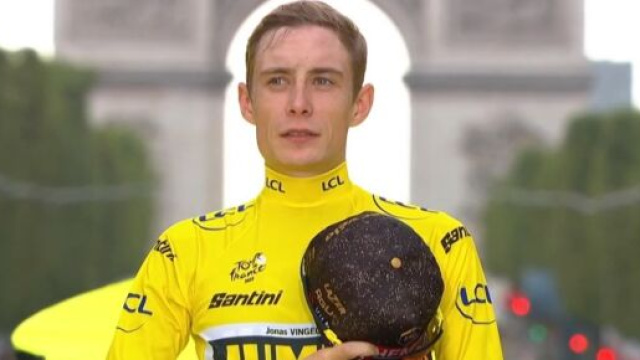 Jonas Vingegaard - Screenshot &copy; Eurosport