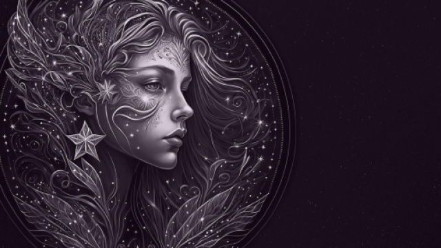 Segno zodiacale della Vergine - &copy; Foto Bing IA.