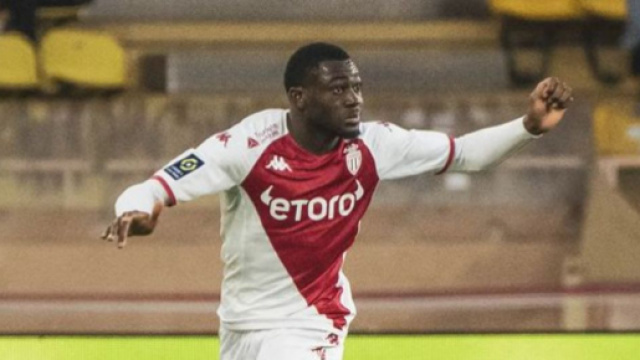 Youssouf Fofana con la maglia del Monaco &copy; profilo Instagram youss_fofana