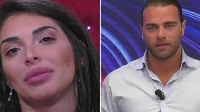 Greta Rossetti e Sergio D'Ottavi (&copy; Grande Fratello Mediaset).