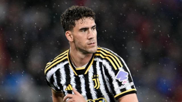 Dusan Vlahovic, attaccante della Juventus. Foto &copy; Juventus FC