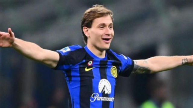 Nicol&ograve; Barella con la maglia dell'Inter - Profilo &copy; Instagram Inter.