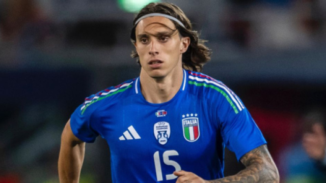 Riccardo Calafiori con la divisa della Nazionale &copy; Instagram Bologna