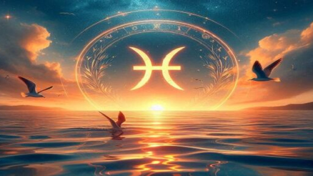 Oroscopo e tramonto generato con &copy; AI Copilot.