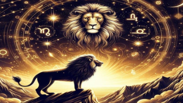 Segno del Leone generato con &copy; AI Copilot.