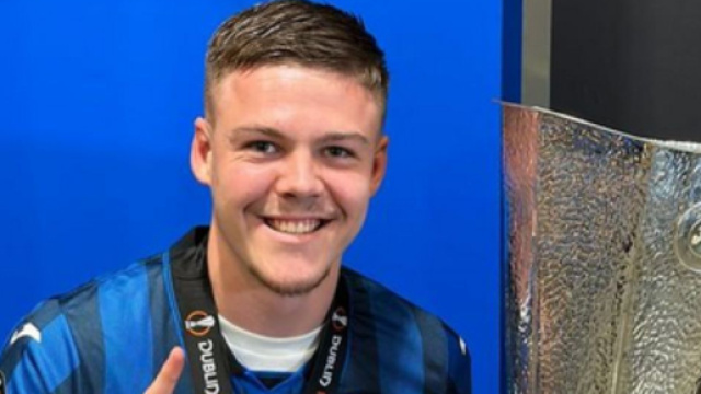 Emil Holm con la maglia dell'Atalanta - &copy; Instagram