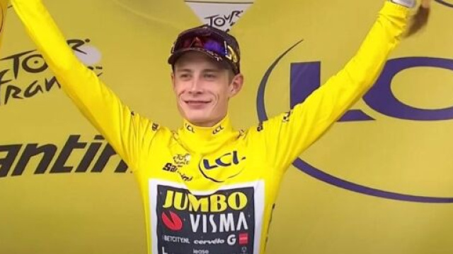 Jonas Vingegaard - Screenshot &copy; Eurosport