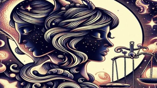 Segno della Bilancia generato con &copy; AI Copilot.