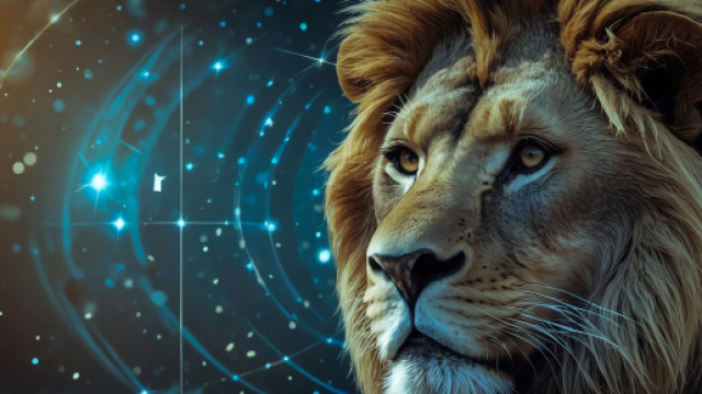 Segno zodiacale del Leone - &copy; Foto Bing IA