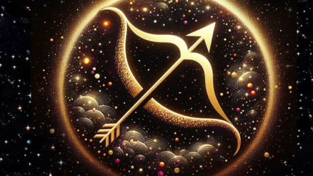 Segno zodiacale del Sagittario &copy; Foto Bing IA