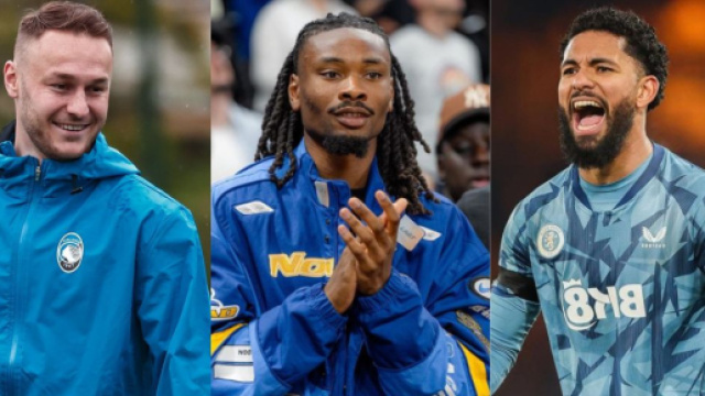 Teun Koopmeiners, dell'Atalanta. Foto da &copy; Atalanta. Khephren Thuram, del Nizza. Foto &copy; Nizza. Douglas Luiz, dell'Aston Villa. Foto &copy; Aston Villa