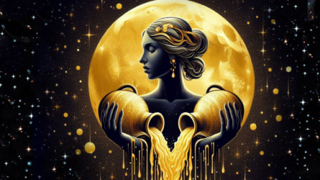 Segno zodiacale dell'Acquario - &copy; Foto Bing IA.