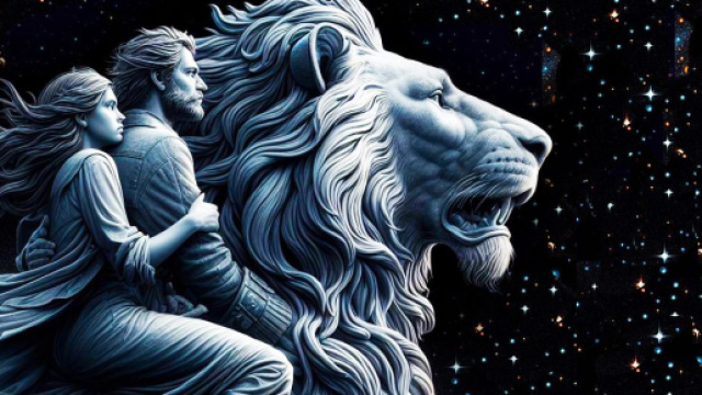 Segno zodiacale del Leone - &copy; Foto Bing IA.