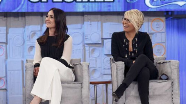 In foto Maria De Filippi e Silvia Toffanin, &copy; Mediaset.