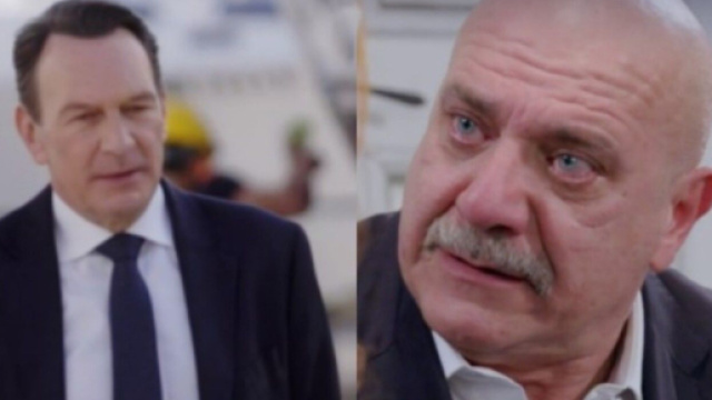 Luca e Roberto in scena, screenshot &copy; Un posto al sole.