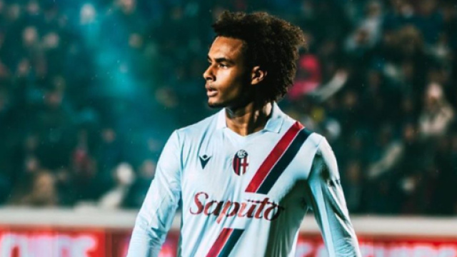 Zirkzee in azione con il Bologna, piace all'Inter - Instagram Zirkzee.