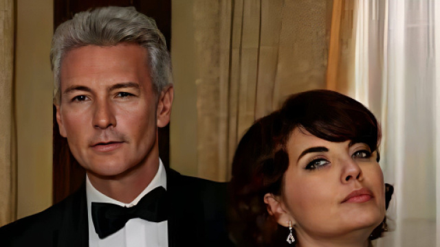 Umberto (Roberto Farnesi) e Adelaide (Vanessa Gravina) - screenshot &copy; Rai