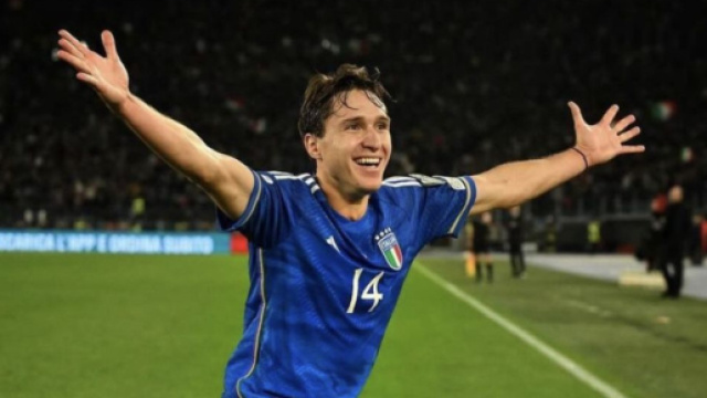 Federico Chiesa con la maglia della Nazionale - &copy; Instagram
