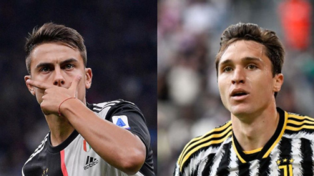 Paulo Dybala e Federico Chiesa, attaccanti. Foto &copy; Juventus