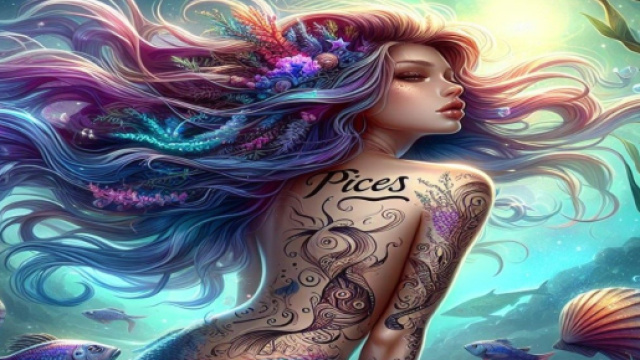 Segno dei Pesci generato con &copy; AI Copilot