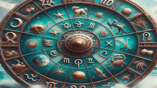 Segni zodiacali generato con &copy; AI Copilot