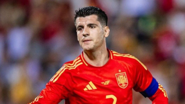 Alvaro Morata con la divisa della nazionale spagnola &copy; Instagram