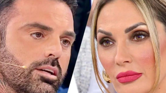 Mario Cusitore e Ida Platano - screenshot Uomini e Donne &copy; Canale 5