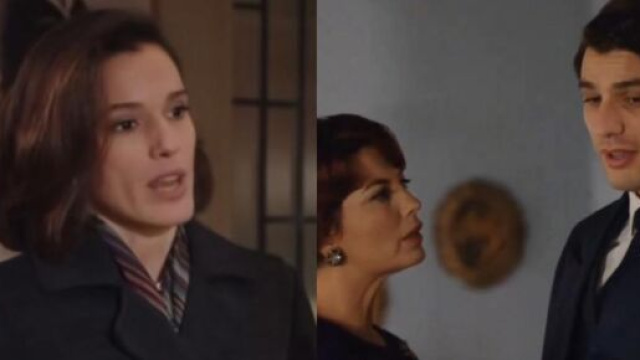 In foto Matilde, Marcello e Adelaide, screenshot &copy; Rai 1.