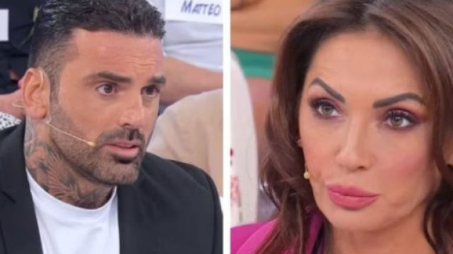 Mario Cusitore e Ida Platano - screenshot &copy; Canale 5.