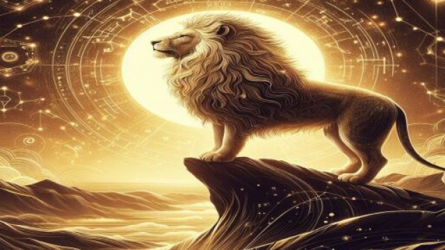 Segno del Leone generato con &copy; AI Copilot