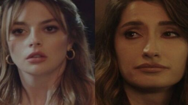 Deva e Gulendam in una scena de La Rosa della vendetta &copy; Canale 5.