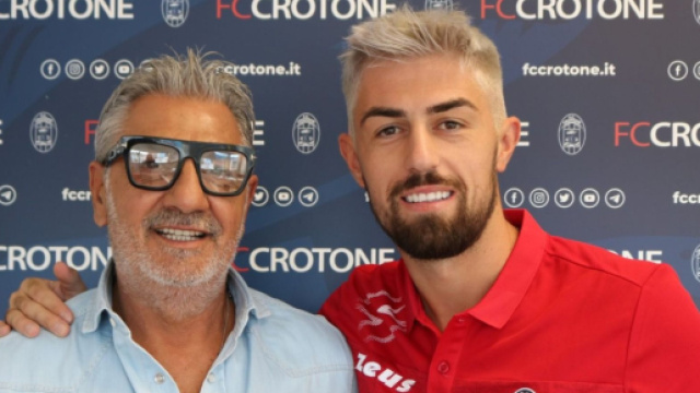 Gianni Vrenna e Dardan Vuthaj &copy; FcCrotone.It