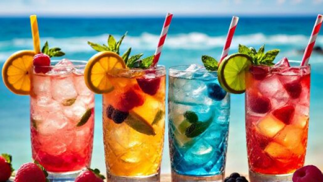Bicchieri colorati - Immagine di &copy; Pixabay.