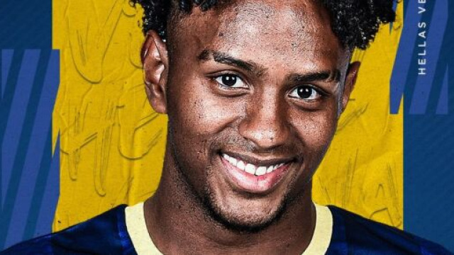 Juan David Cabal, difensore dell'Hellas Verona. Foto &copy; Hellas Verona