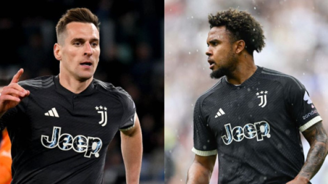 Arkadiusz Milik e Weston McKennie della Juventus . Foto &copy; Juventus FC