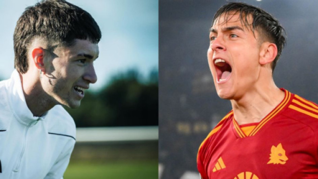 Matias Soul&eacute;, attaccante della Juventus. Foto &copy; Instagram/Soul&eacute;. Paulo Dybala, attaccante della Roma. Foto &copy; AS Roma