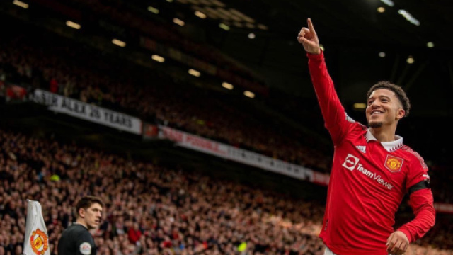 Jadon Sancho, esterno del Manchester United. Foto &copy; X/Sancho