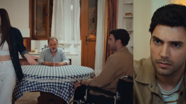 Meltem Ak&ccedil;&ouml;l (İpek), Atilla Şendil (İbrahim) e Samet Kaan Kuyucu (Armağan) - screenshot &copy; La rosa della vendetta.