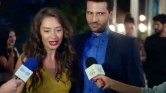 Nihan ed Emir in un'intervista, screenshot &copy; Endless Love.
