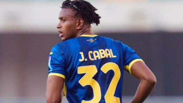 Juan Cabal, difensore dell'Hellas Verona. Foto &copy; Instagram/Cabal